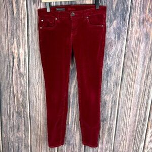 KUT Cranberry Colored Corduroy Pants- 6P